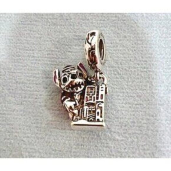 Paris Stitch Hollwood Tower of Terror Charm, Charm For Pandora Bracelet - Picture 2 of 5